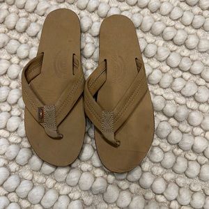 Brand new Rainbow flip flops. Size 8.5-9.5